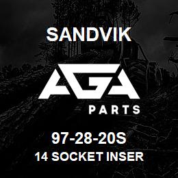 97-28-20-S Sandvik MILITARY PLUG F | AGA Parts