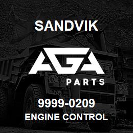 9999-0209 Sandvik ENGINE CONTROL | AGA Parts