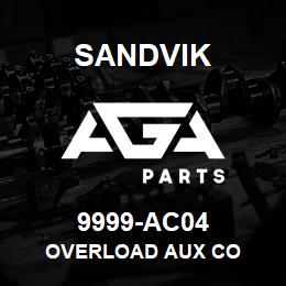 9999-AC04 Sandvik OVERLOAD AUX CO | AGA Parts