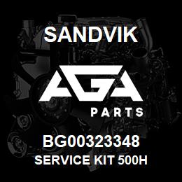 BG00323348 Sandvik SERVICE KIT 500H | AGA Parts