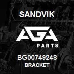 BG00749248 Sandvik BRACKET | AGA Parts