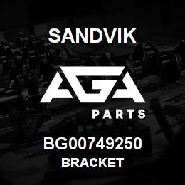BG00749250 Sandvik BRACKET | AGA Parts