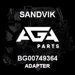 BG00749364 Sandvik ADAPTER | AGA Parts