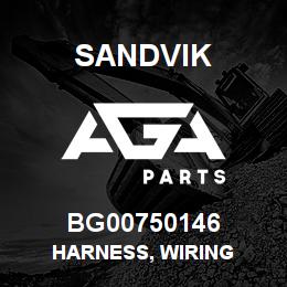 BG00750146 Sandvik HARNESS, WIRING | AGA Parts