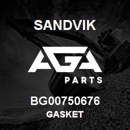 BG00750676 Sandvik GASKET | AGA Parts