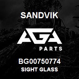 BG00750774 Sandvik SIGHT GLASS | AGA Parts
