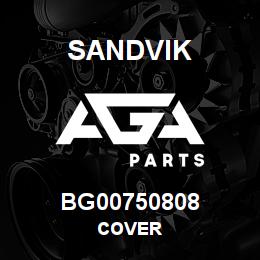 BG00750808 Sandvik COVER | AGA Parts