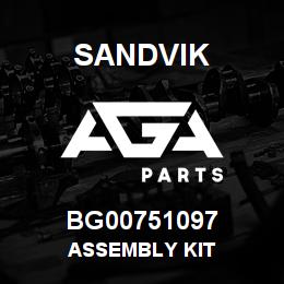 BG00751097 Sandvik ASSEMBLY KIT | AGA Parts