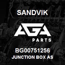 BG00751256 Sandvik JUNCTION BOX AS | AGA Parts