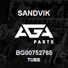 BG00752765 Sandvik TUBE | AGA Parts