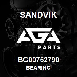 BG00752790 Sandvik BEARING | AGA Parts