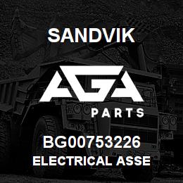 BG00753226 Sandvik ELECTRICAL ASSE | AGA Parts
