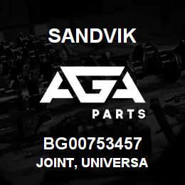 BG00753457 Sandvik JOINT, UNIVERSA | AGA Parts