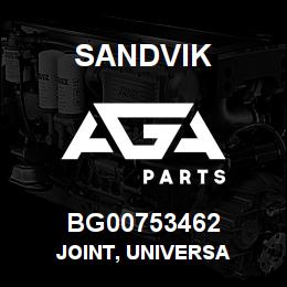 BG00753462 Sandvik JOINT, UNIVERSA | AGA Parts