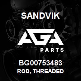 BG00753483 Sandvik ROD, THREADED | AGA Parts