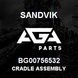 BG00756532 Sandvik CRADLE ASSEMBLY | AGA Parts