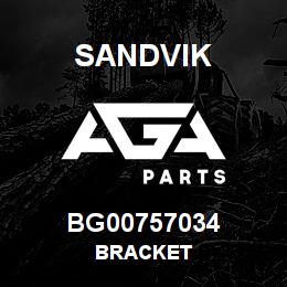 BG00757034 Sandvik BRACKET | AGA Parts