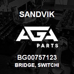 BG00757123 Sandvik BRIDGE, SWITCHI | AGA Parts