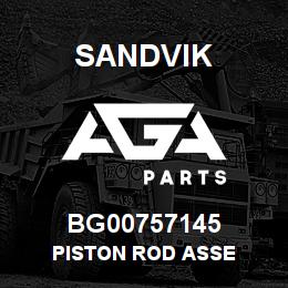 BG00757145 Sandvik PISTON ROD ASSE | AGA Parts