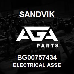 BG00757434 Sandvik ELECTRICAL ASSE | AGA Parts