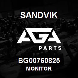 BG00760825 Sandvik MONITOR | AGA Parts