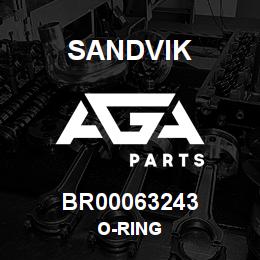 BR00063243 Sandvik O-RING | AGA Parts