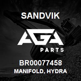 BR00077458 Sandvik MANIFOLD, HYDRA | AGA Parts