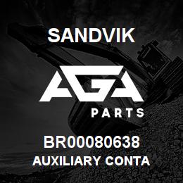 BR00080638 Sandvik AUXILIARY CONTA | AGA Parts