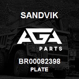 BR00082398 Sandvik PLATE | AGA Parts