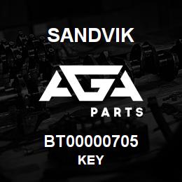 BT00000705 Sandvik KEY | AGA Parts