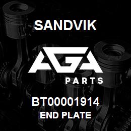 BT00001914 Sandvik END PLATE | AGA Parts