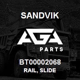 BT00002068 Sandvik RAIL, SLIDE | AGA Parts