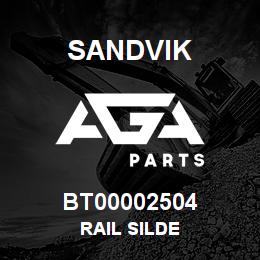 BT00002504 Sandvik RAIL SILDE | AGA Parts