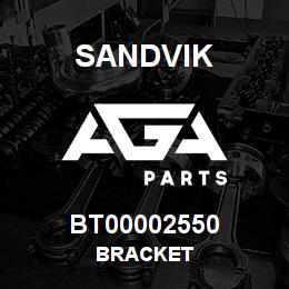 BT00002550 Sandvik BRACKET | AGA Parts