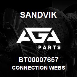 BT00007657 Sandvik CONNECTION WEBS | AGA Parts