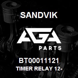 BT00011121 Sandvik TIMER RELAY 12- | AGA Parts
