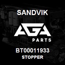 BT00011933 Sandvik STOPPER | AGA Parts