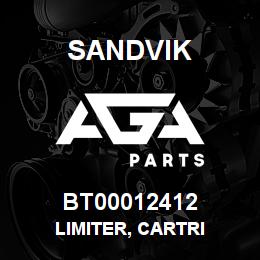 BT00012412 Sandvik LIMITER, CARTRI | AGA Parts