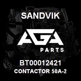 BT00012421 Sandvik CONTACTOR 50A-2 | AGA Parts