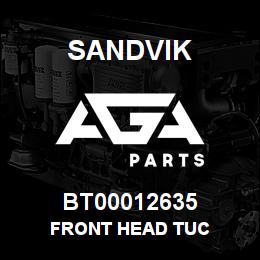 BT00012635 Sandvik FRONT HEAD TUC | AGA Parts