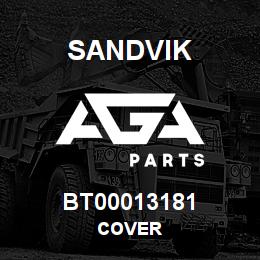BT00013181 Sandvik COVER | AGA Parts