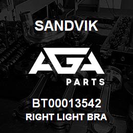 BT00013542 Sandvik RIGHT LIGHT BRA | AGA Parts