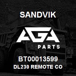 BT00013599 Sandvik DL230 REMOTE CO | AGA Parts
