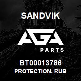 BT00013786 Sandvik PROTECTION, RUB | AGA Parts