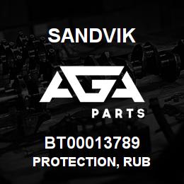 BT00013789 Sandvik PROTECTION, RUB | AGA Parts