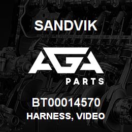 BT00014570 Sandvik HARNESS, VIDEO | AGA Parts