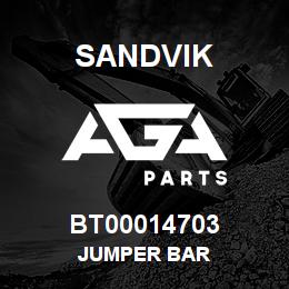 BT00014703 Sandvik JUMPER BAR | AGA Parts