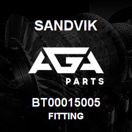BT00015005 Sandvik FITTING | AGA Parts