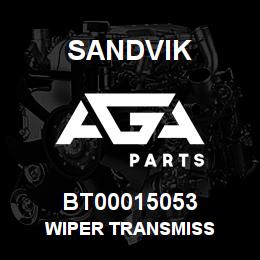 BT00015053 Sandvik WIPER TRANSMISS | AGA Parts