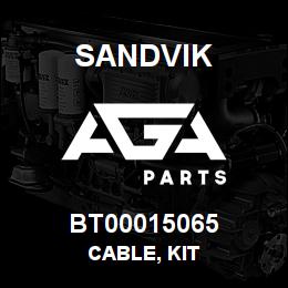 BT00015065 Sandvik CABLE, KIT | AGA Parts